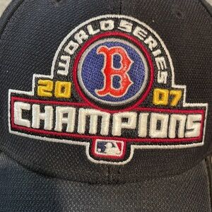 Vintage Boston Red Sox World Series 2007 Championship NEW ERA Ball Cap/ hat OSFM